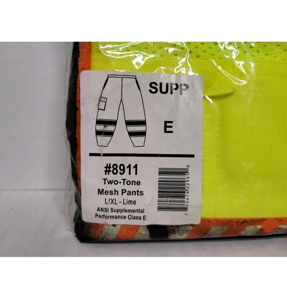 Tenacious Ergodyne Work Gear Glowwear High Visibility Apperal Two Tone Mesh Pant - Picture 5 of 5